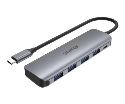 Hub USB UNITEK HUB USB-C - 4x USB 3.1, micro USB H1107A